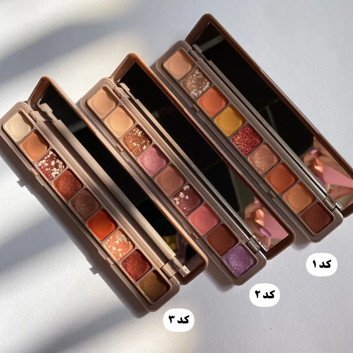 سایه چشم انگشتی HUDAMOJI با 9 رنگ مات و شاین ضدآب