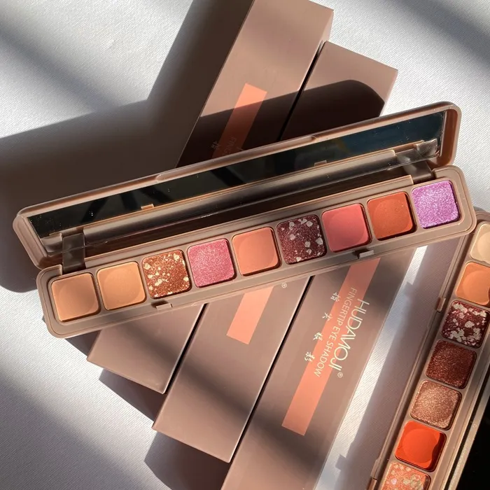 سایه چشم انگشتی HUDAMOJI با 9 رنگ مات و شاین ضدآب